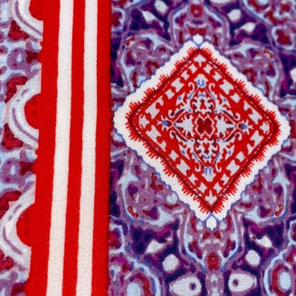 Violet & Claire Womens SLEEVELESS Top Size 1X Multicolor Popover Tunic Relaxed - Picture 6 of 14